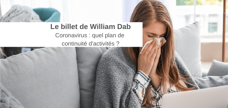 William Dab Coronavirus plan de continuité